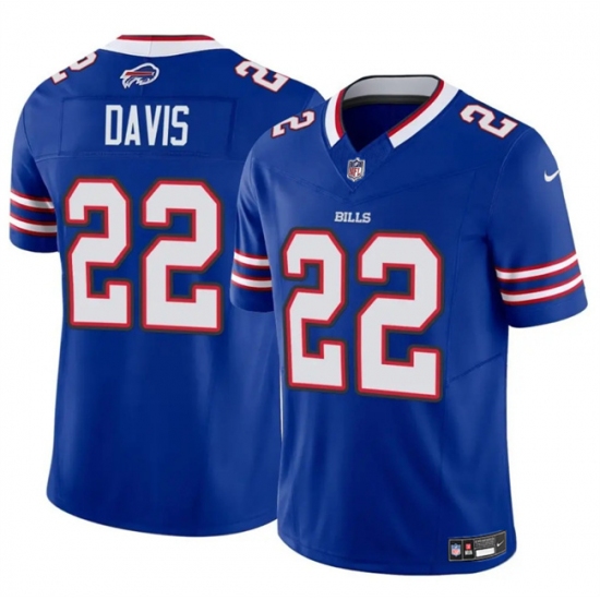 Men's Buffalo Bills #26 Ty Johnson Royal 2024 F.U.S.E. Vapor Untouchable Limited Stitched Football Jersey - Ujersey