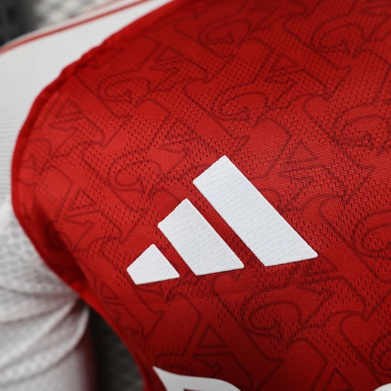 Arsenal Soccer Jersey Home Long Sleeve Shirt 2025/26 - U-jersey