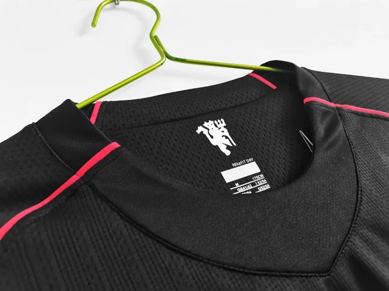 Manchester United Retro Away Long Sleeve Football Jersey Shirt 2007/08 - Ujersey NHL