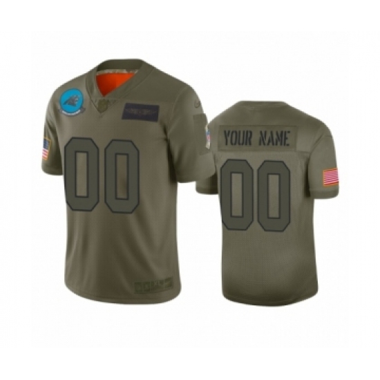 Youth Carolina Panthers Customized Camo 2019 Salute to Service Limited Jersey - Ujersey