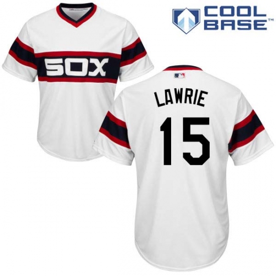 Men's Majestic Chicago White Sox #10 Yoan Moncada Replica White 2013 Alternate Home Cool Base MLB Jersey - Ujersey
