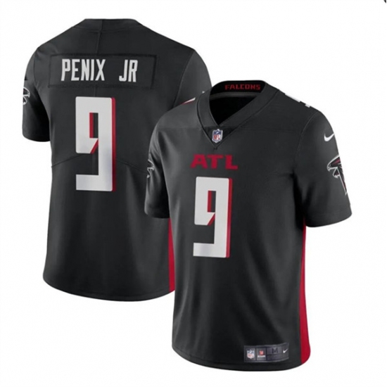 Men's Atlanta Falcons #9 Michael Penix Jr Black 2024 Draft Vapor Untouchable Limited Football Stitched Jersey - Ujersey
