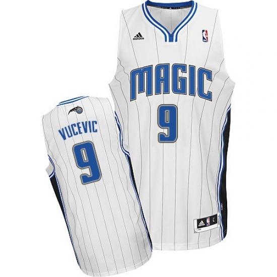 Men's Adidas Orlando Magic #9 Nikola Vucevic Swingman White Home NBA Jersey - Ujersey