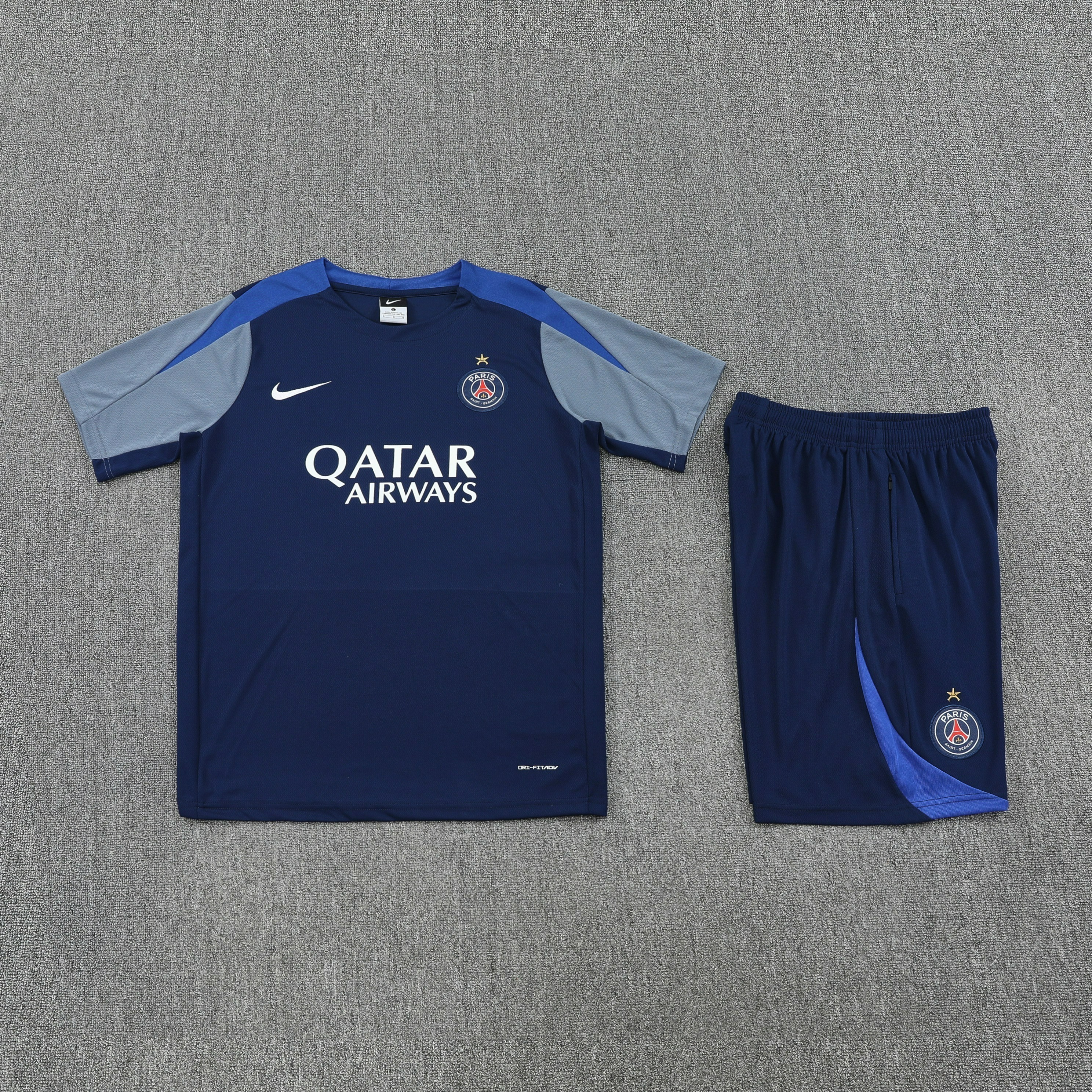 PSG Training Jersey Kit Blue 2025/26 - With Star - U-jersey