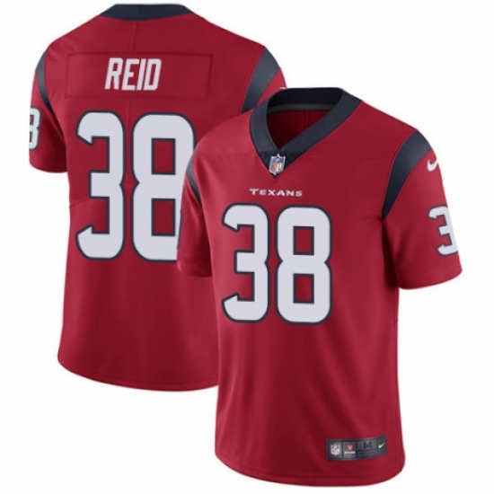 Youth Nike Houston Texans #38 Justin Reid Red Alternate Vapor Untouchable Limited Player NFL Jersey - Ujersey