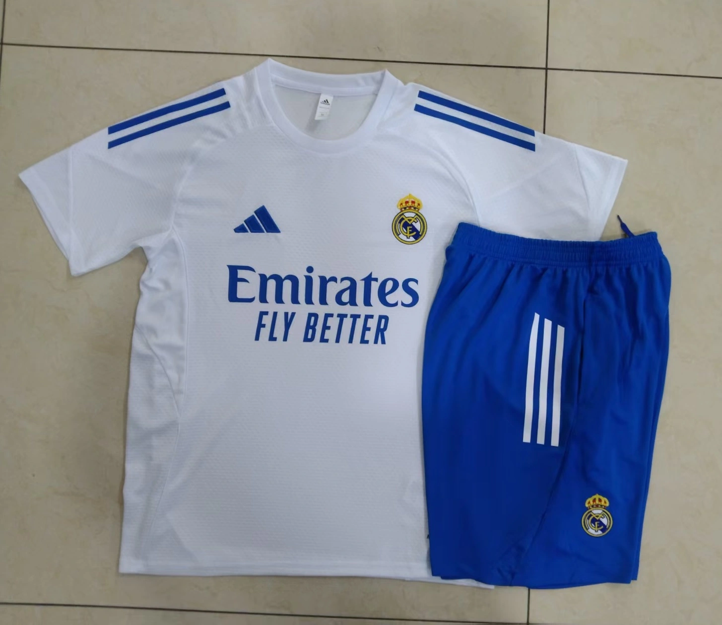 Real Madrid Training Jersey Kit White 2025/26 - Ujersey NHL