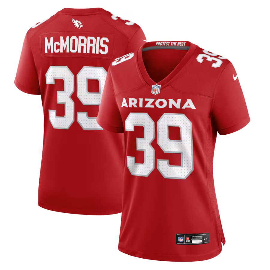 Women's Arizona Cardinals Patrick McMorris Nike Cardinal Team Game Jersey - Ujersey