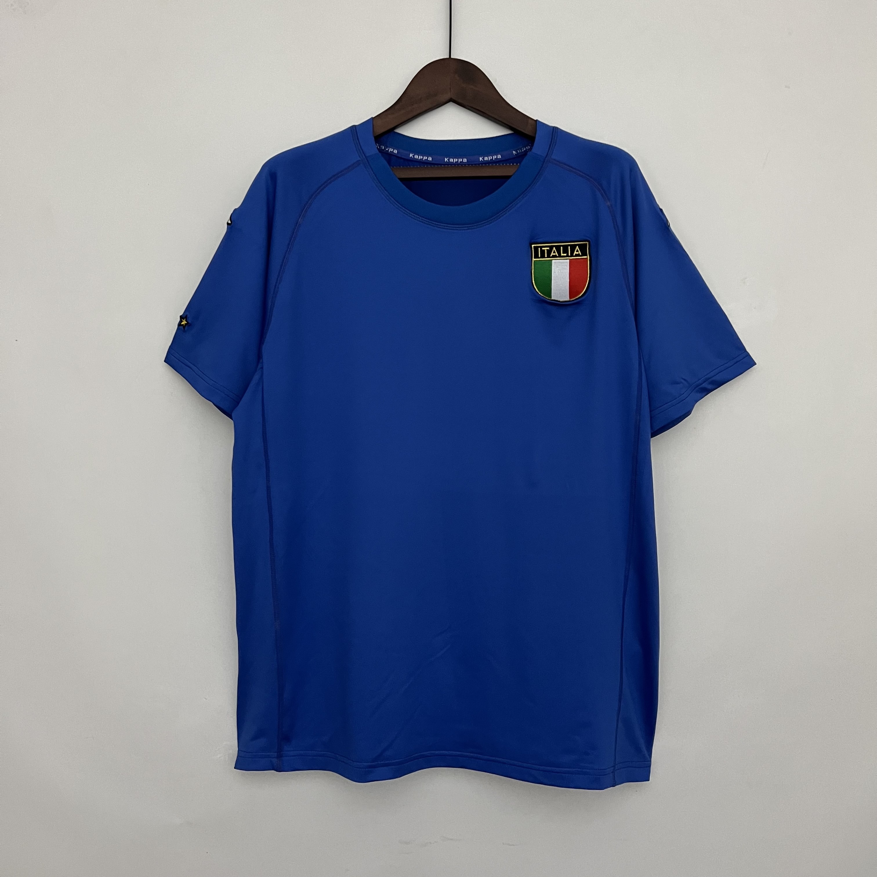 Italy Retro Soccer Jersey Home Custom Shirt 2000 - Ujersey