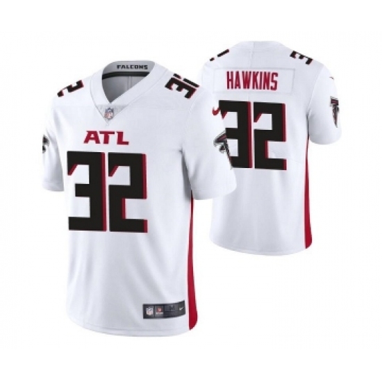 Men's Atlanta Falcons #32 Jaylinn Hawkins White Vapor Untouchable Limited Stitched Jersey - Ujersey