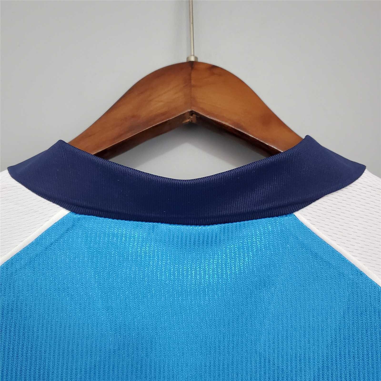 Manchester City Retro Home Football Jersey Shirt 1999/01 - Ujersey NHL