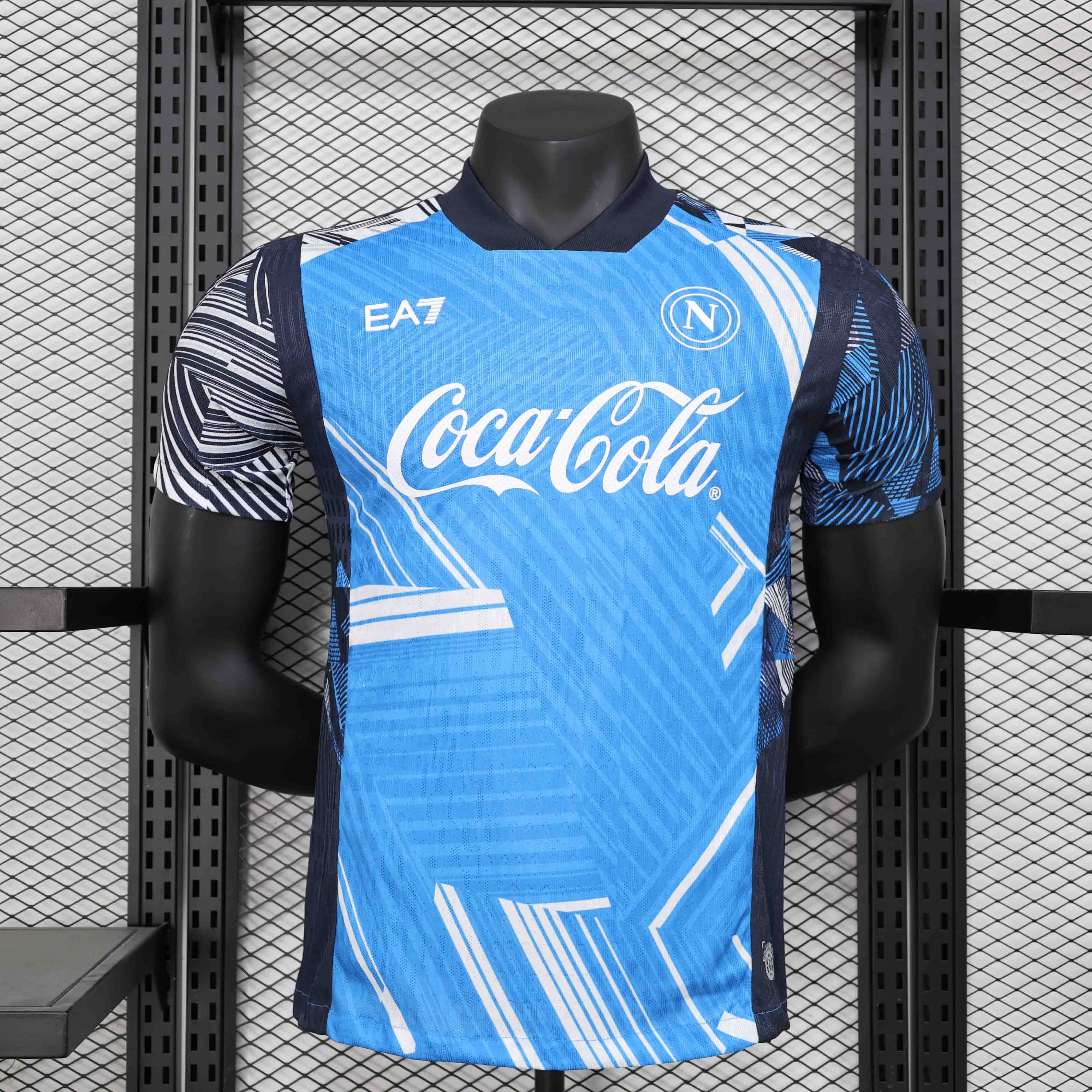 Napoli Soccer Jersey Pre-Match Shirt 2024/25 - U-jersey
