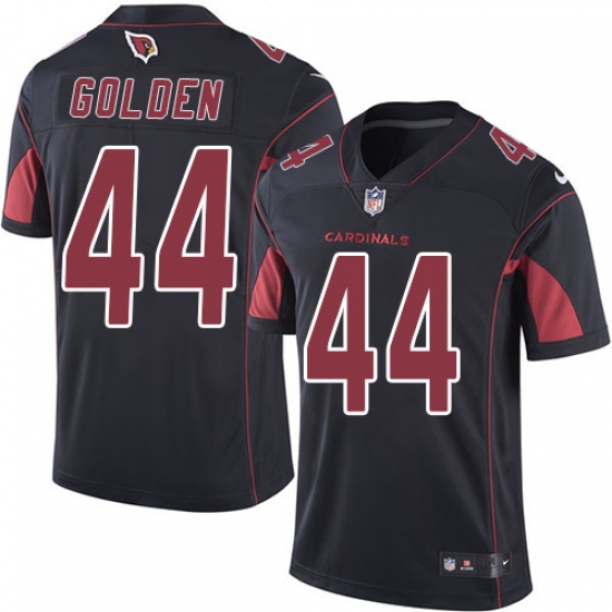 Men's Nike Arizona Cardinals #44 Markus Golden Limited Black Rush Vapor Untouchable NFL Jersey - Ujersey