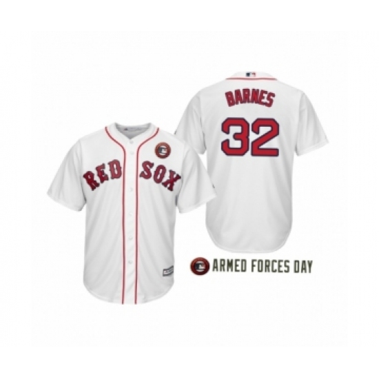 Men's  Boston Red Sox 2019 Armed Forces Day #32Matt Barnes  White Jersey - Ujersey