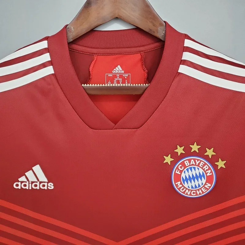 Bayern Munich Retro Jersey Home Soccer Shirt 2021/2022