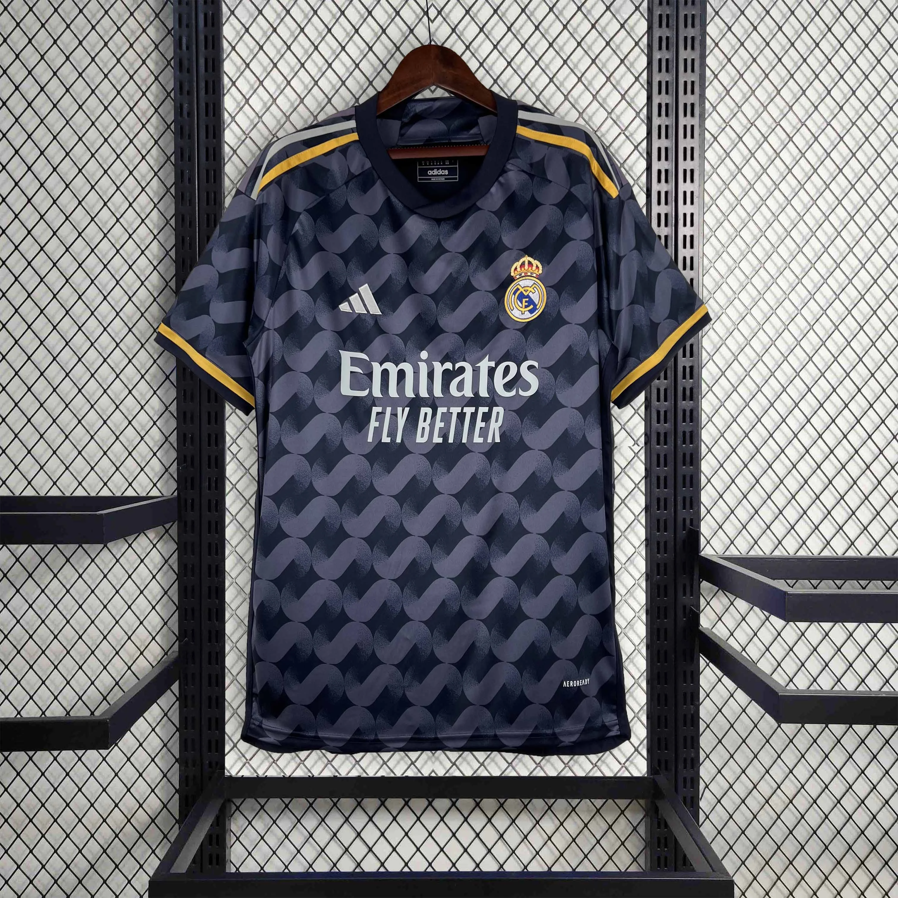 Real Madrid Soccer Jersey Away Custom Shirt 2023/24 - ujerseystore