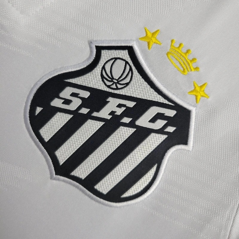Santos FC Soccer Jersey Home Custom Shirt 2024 - ujerseystore
