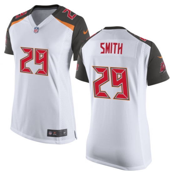 Women's Nike Tampa Bay Buccaneers #29 Ryan Smith Game White NFL Jersey - Ujersey