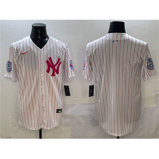 Men's Philadelphia Phillies Blank Pink With Limited Stitched Baseball Jersey