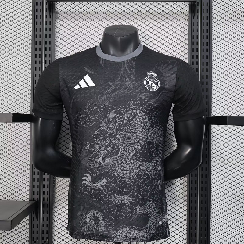 Real Madrid Soccer Jersey Dragon Special Edition Shirt 2025/26 - Ujersey NHL