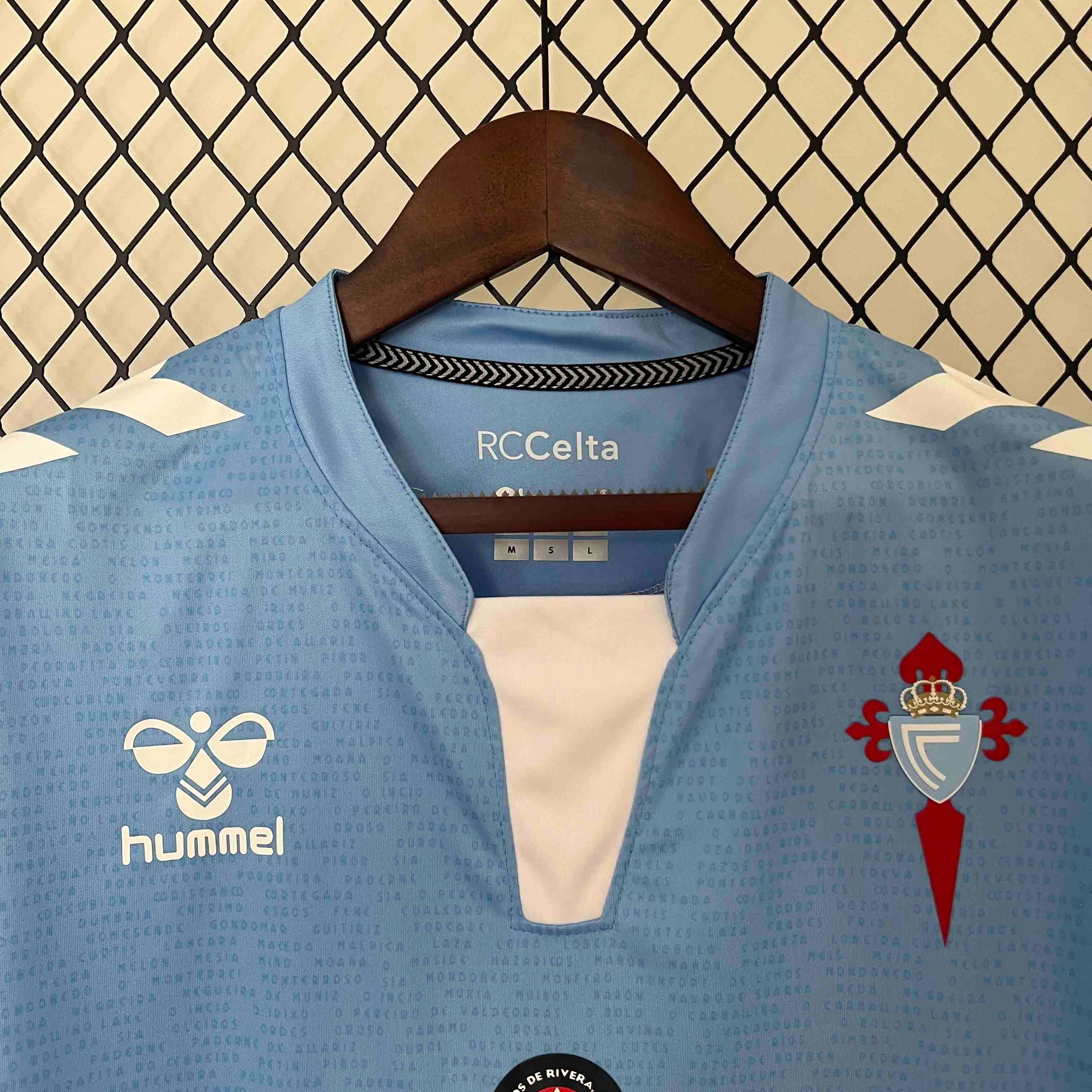 Celta Vigo Soccer Jersey Home Custom Shirt 2024/25 - SUjersey01