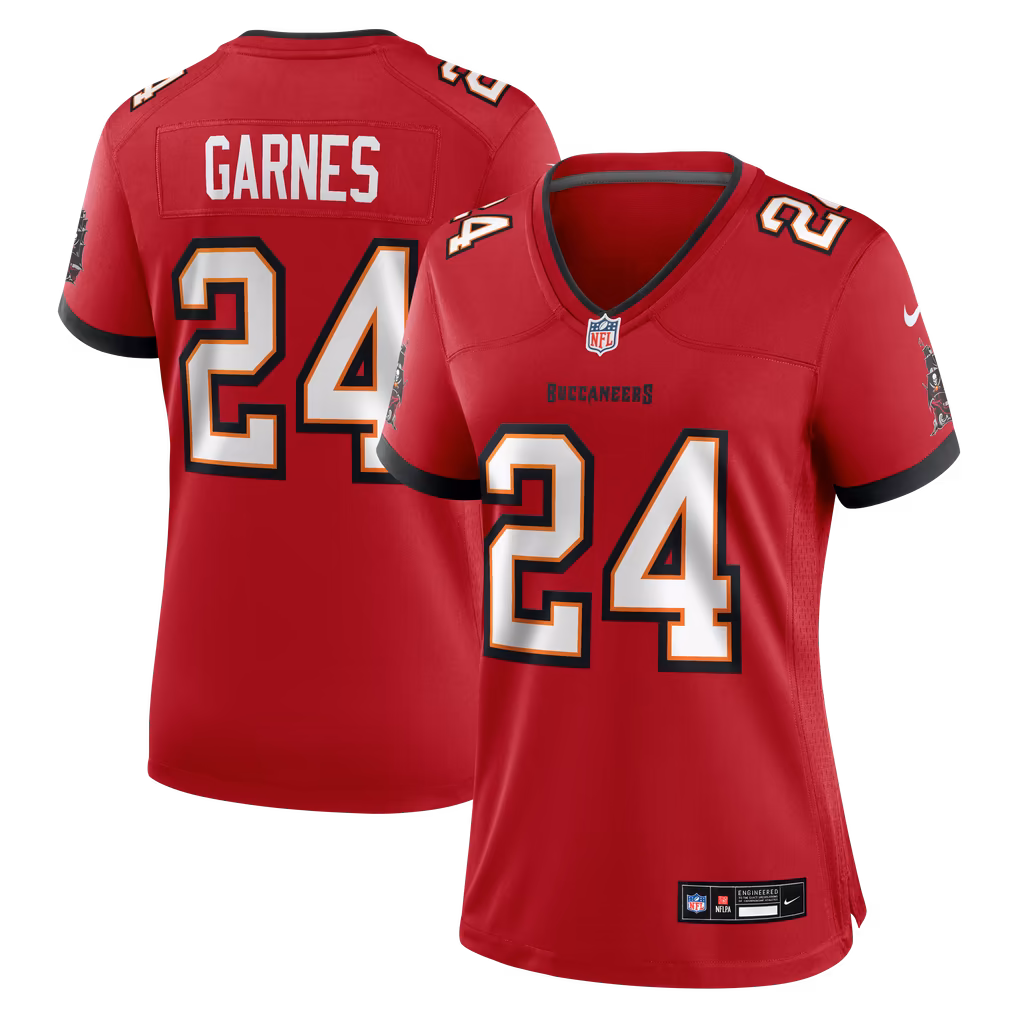 Women's Tampa Bay Buccaneers Ayden Garnes Nike Red Team Game Jersey