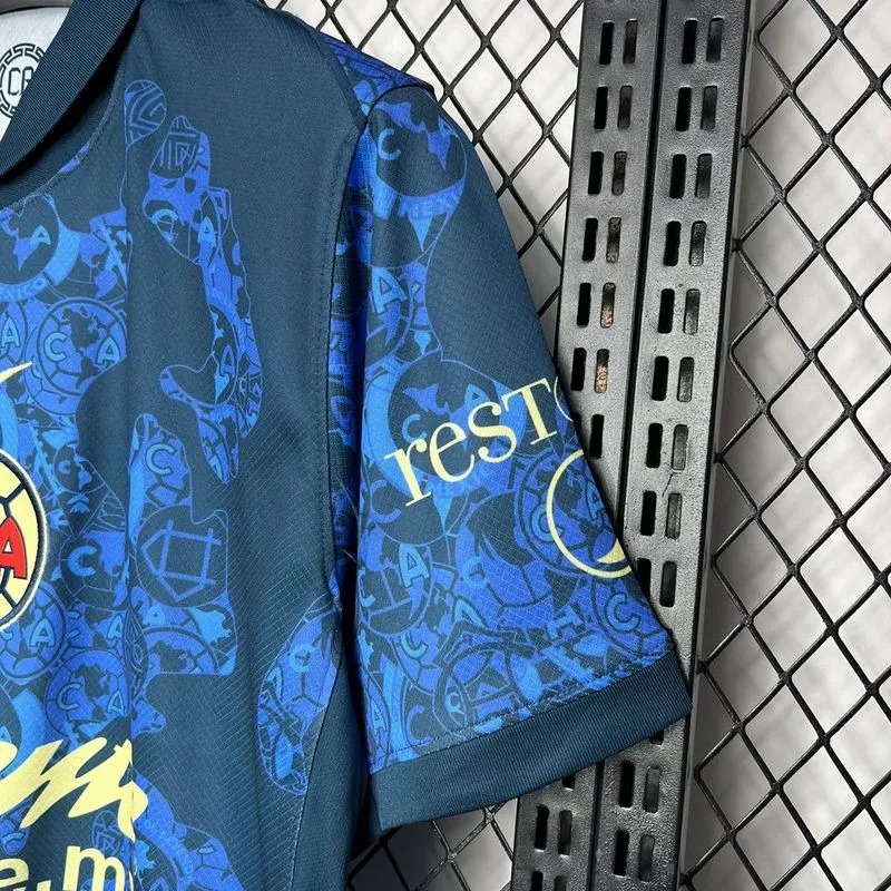 Club America Soccer Jersey Away Custom Shirt 2024/25 - Ujersey NHL
