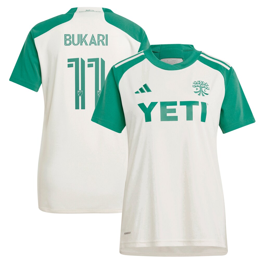 Women's Austin FC Osman Bukari adidas Tan 2024 The Armadillo Kit Replica Player Jersey - Ujersey