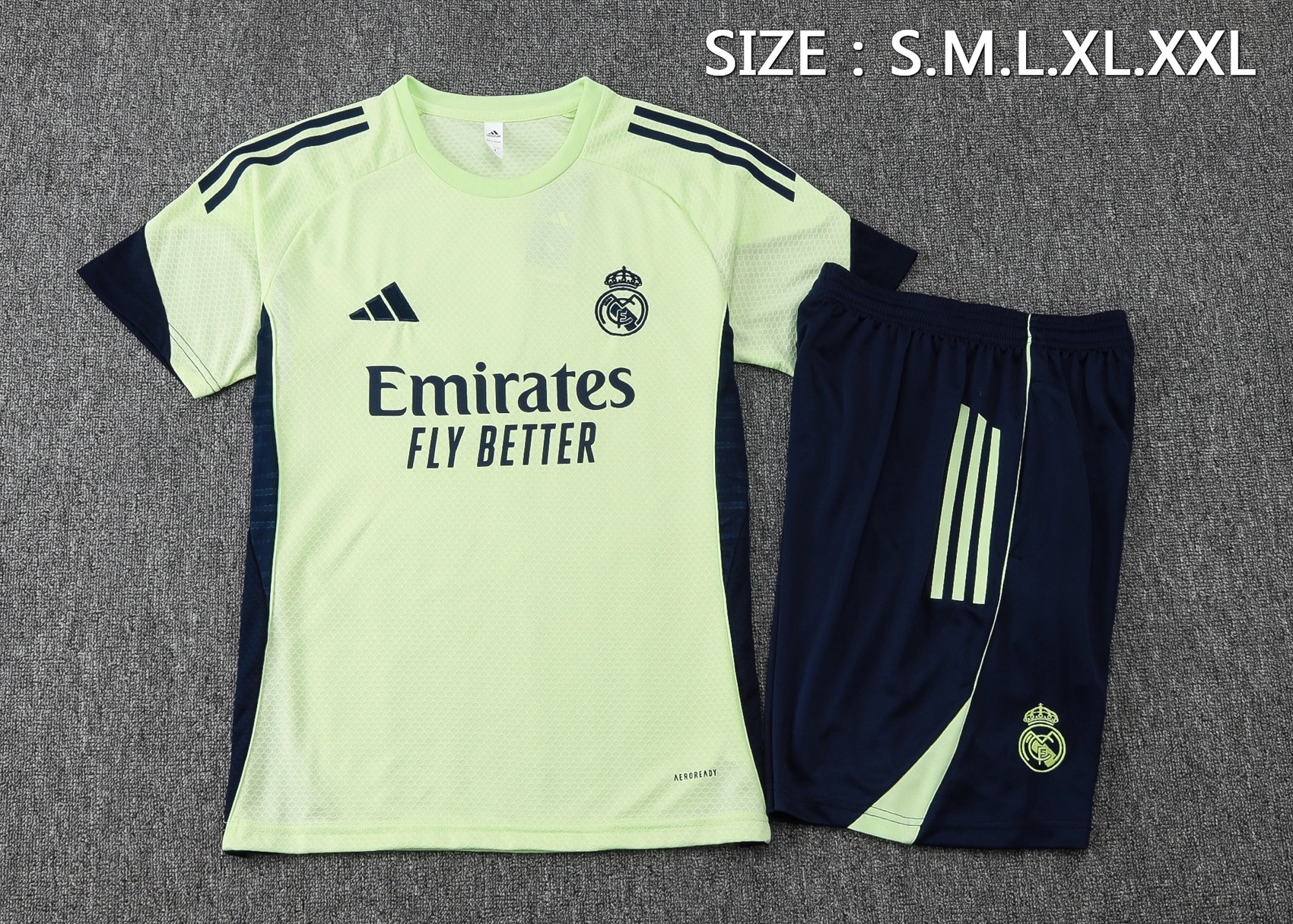 Real Madrid Training Jersey Kit Green 2025/26 - U-jersey