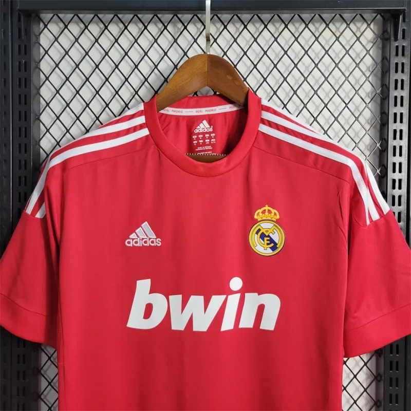 Real Madrid Retro Jersey Away Soccer Shirt 2011/12 - Ujersey NHL