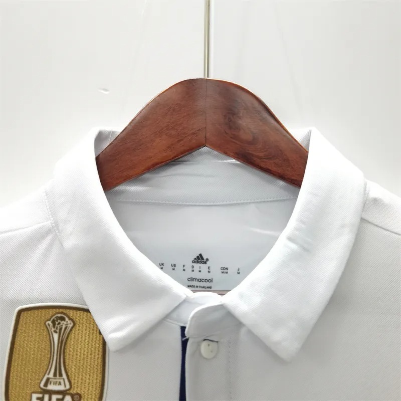 Ronaldo #7 Real Madrid Retro Jersey Home Soccer Shirt 2016/17 - Ujersey NHL