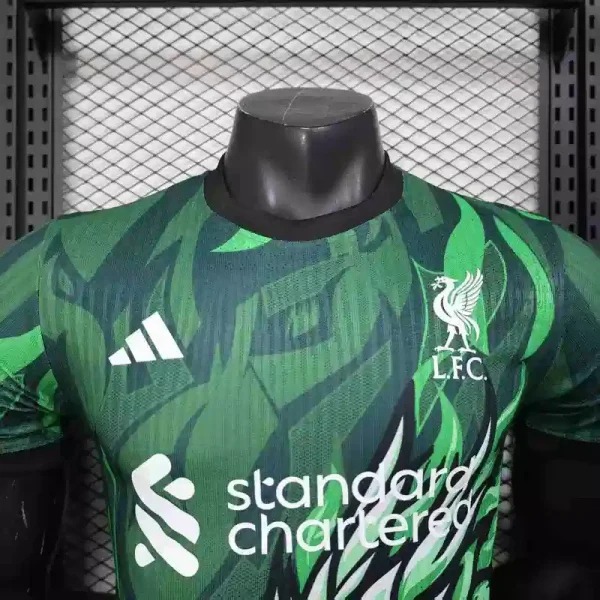 Liverpool Football Jersey Green Special Edition Shirt 2025/26