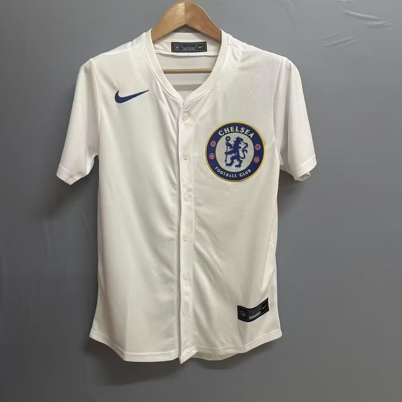 Chelsea White x US Pack Baseball Jersey Custom Shirt 2025/26 - ujerseystore