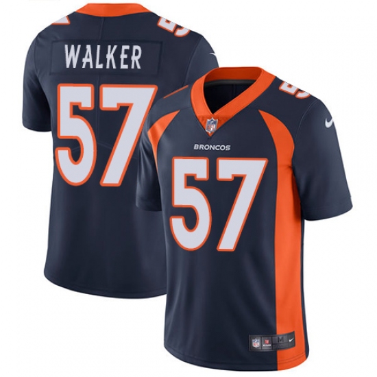 Youth Nike Denver Broncos #57 Demarcus Walker Navy Blue Alternate Vapor Untouchable Limited Player NFL Jersey - Ujersey