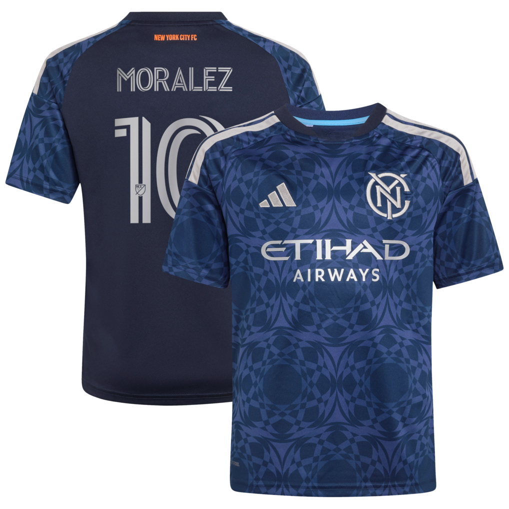 Youth New York City FC Maximiliano Moralez adidas Blue 2026 The All Nations Kit Replica Jersey - Ujersey