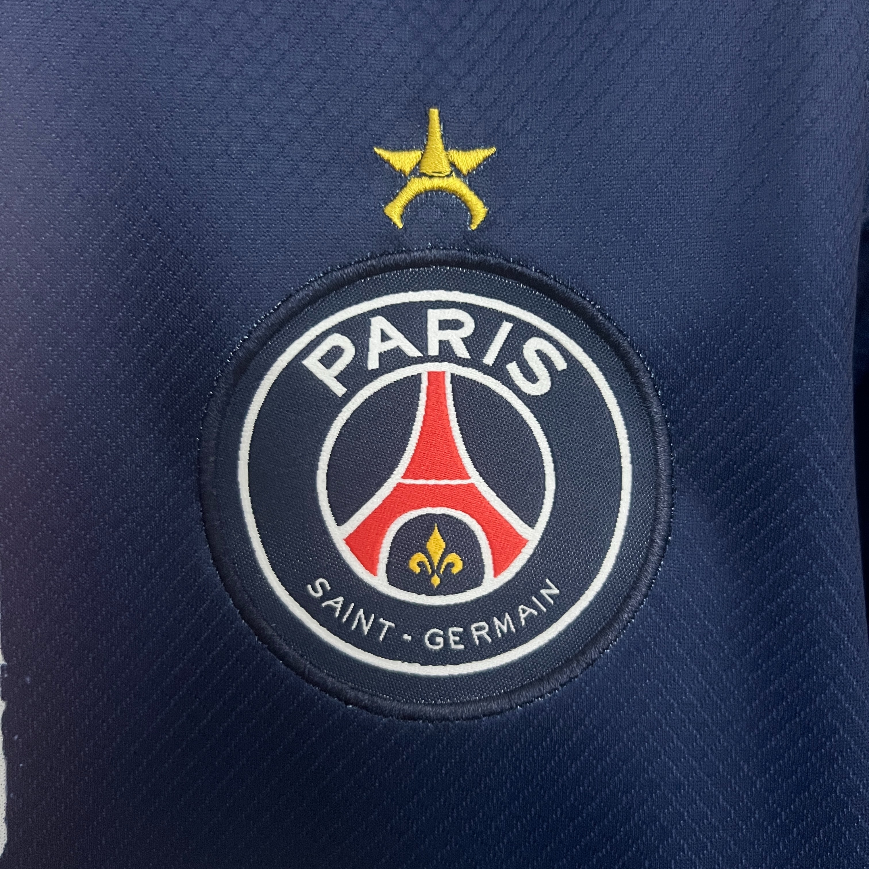 PSG Soccer Jersey Home x Champions of Europe 2025 Custom Shirt - Fan Version (With Star) - Ujersey