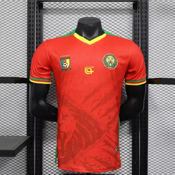 Cameroon Soccer Jersey Away Shirt 2025