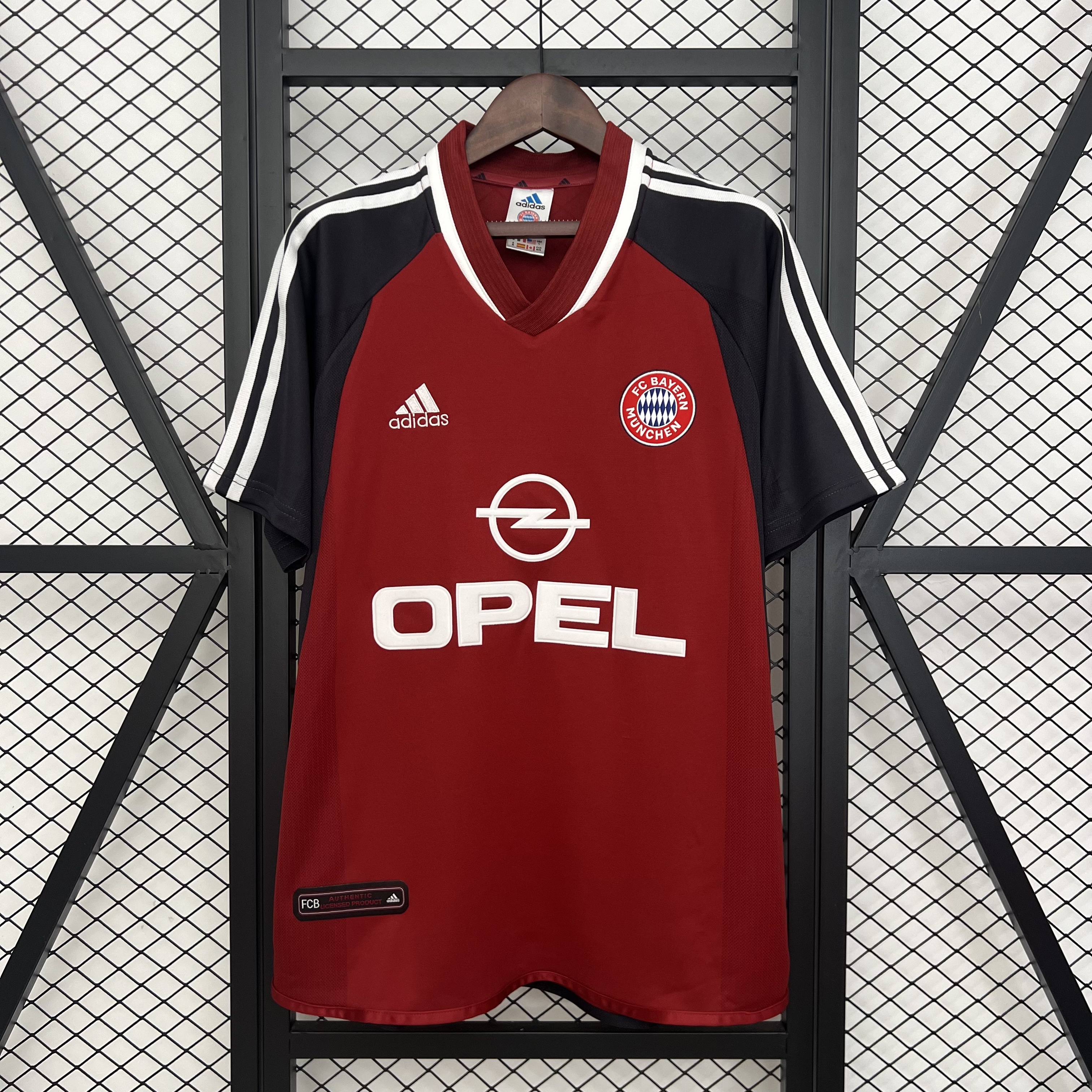Bayern Munich Retro Jersey Home Soccer Shirt 2001-02 - Ujersey NHL