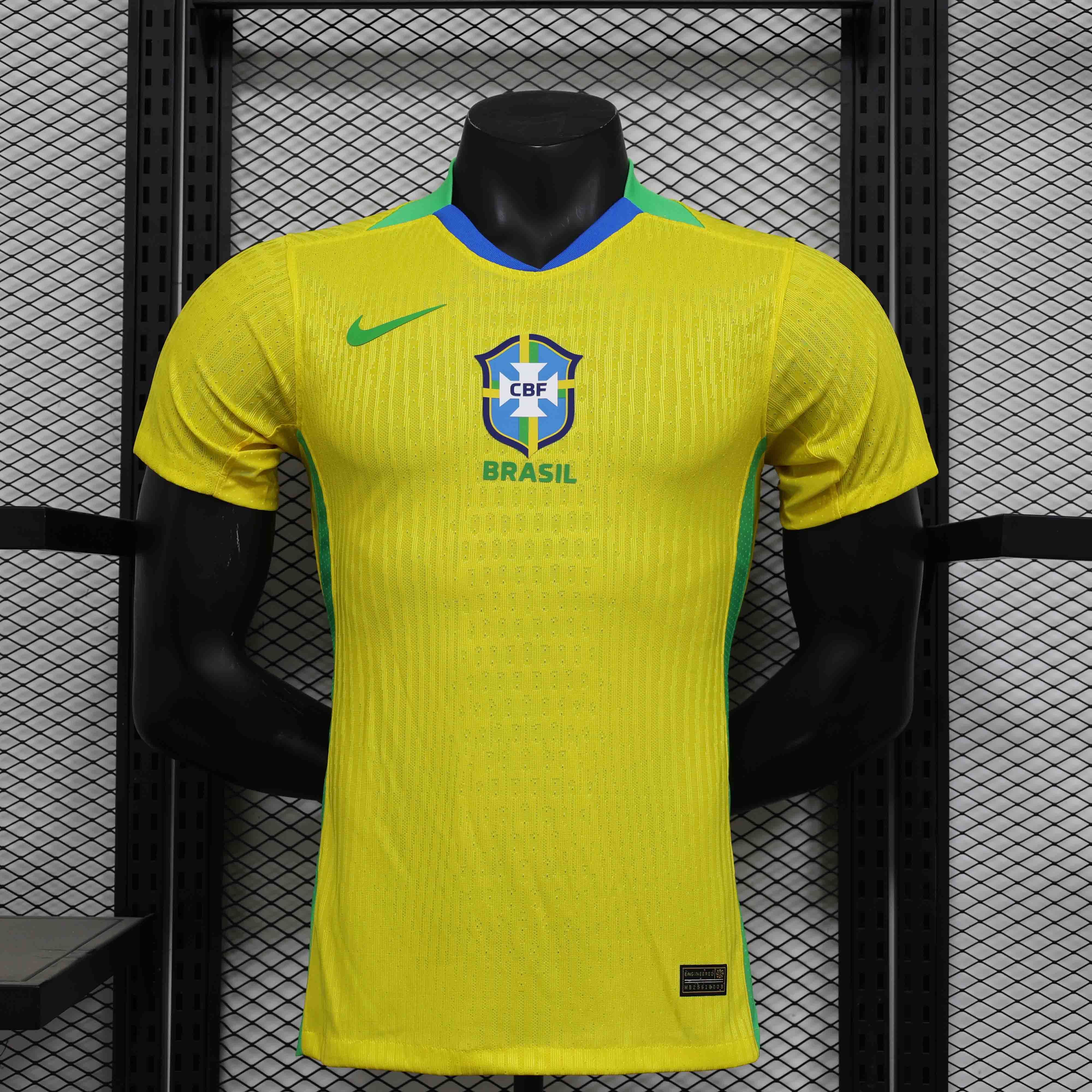 Brazil Soccer Jersey Home Shirt 2025 - U-jersey