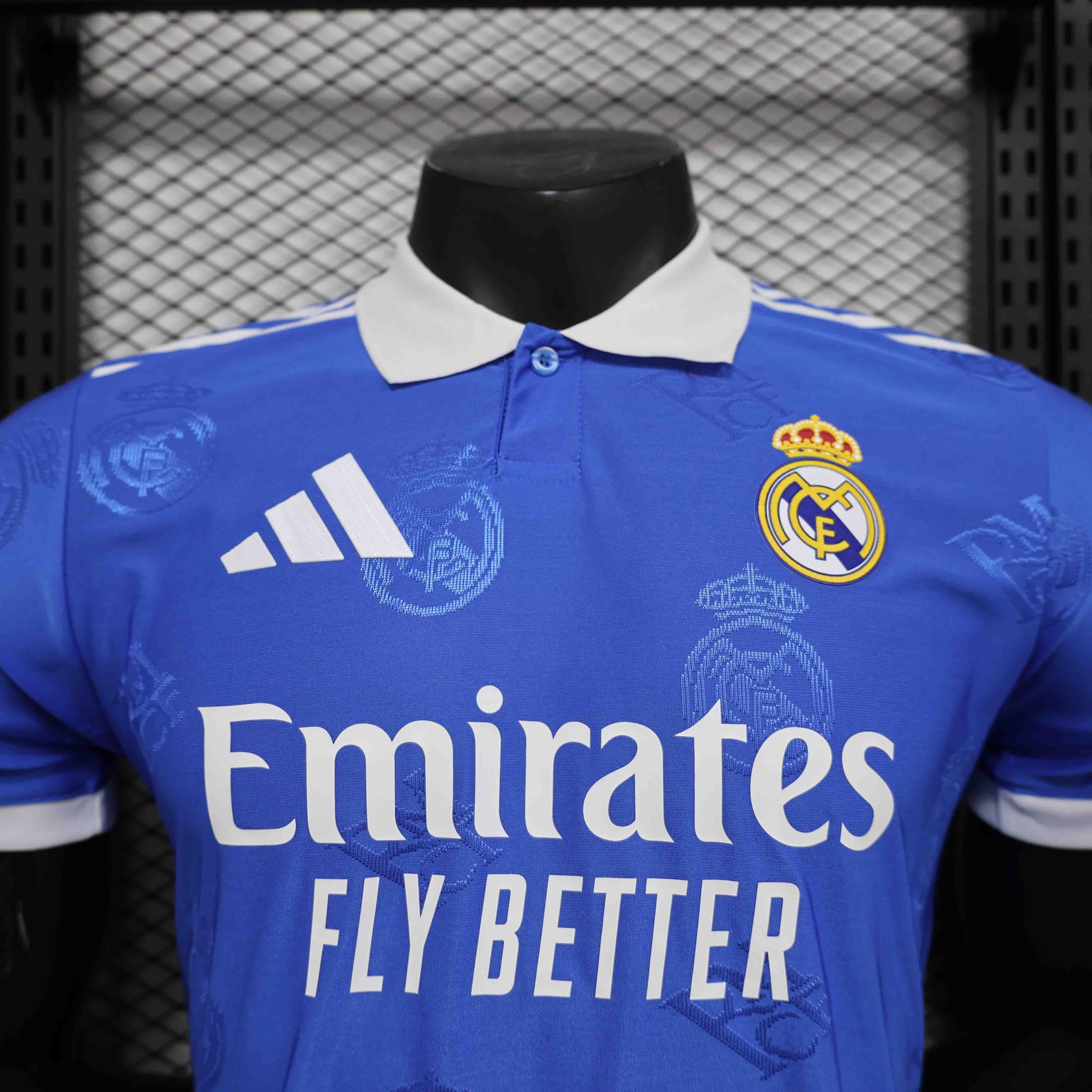 Real Madrid Soccer Jersey Retro Style Special Edition Shirt 2025/26