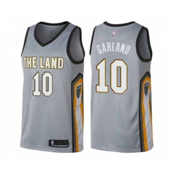 Youth Cleveland Cavaliers #10 Darius Garland Swingman Gray Basketball Jersey - City Edition - Ujersey