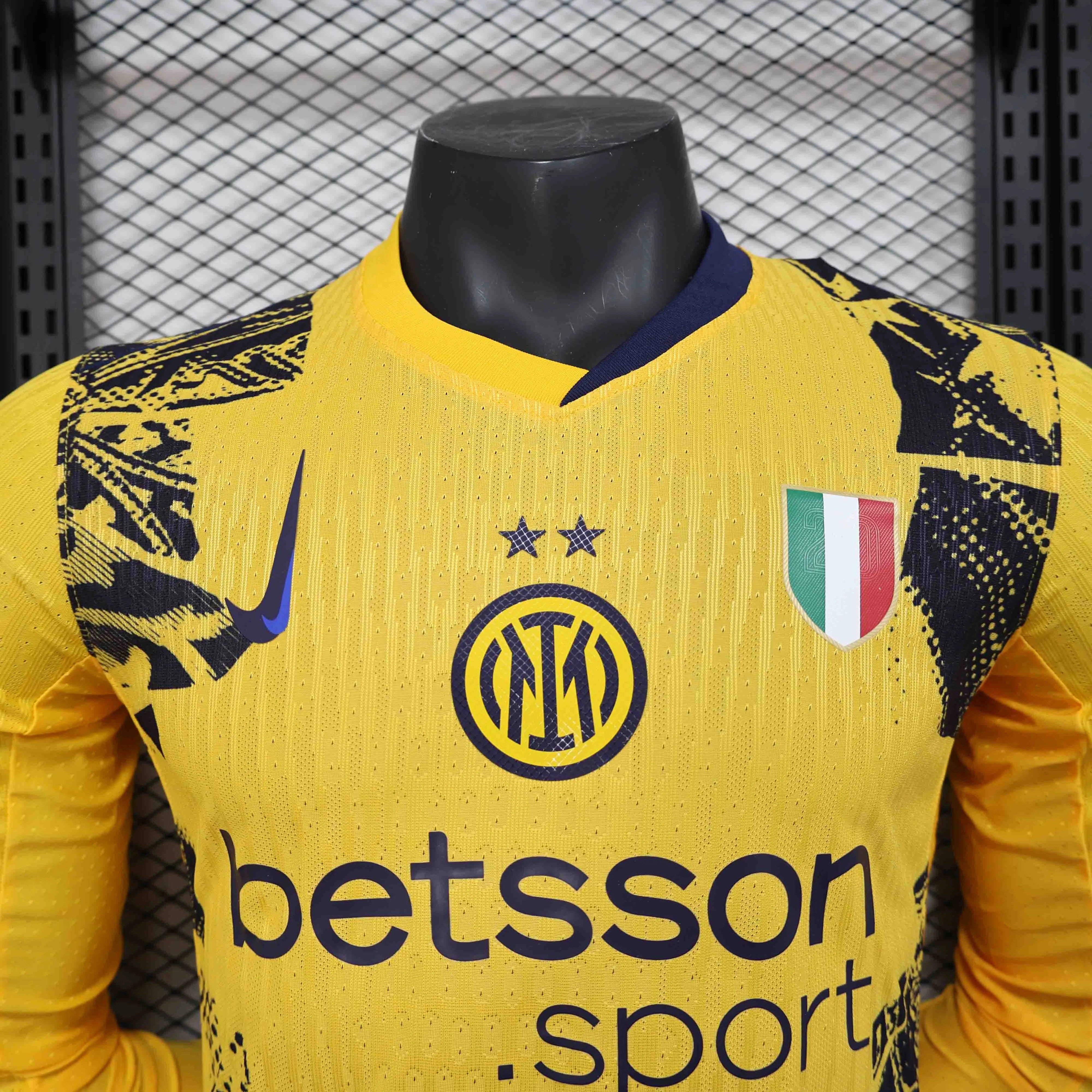 Soccer Jersey Inter Milan Third Away Long Sleeve Shirt 2024/25