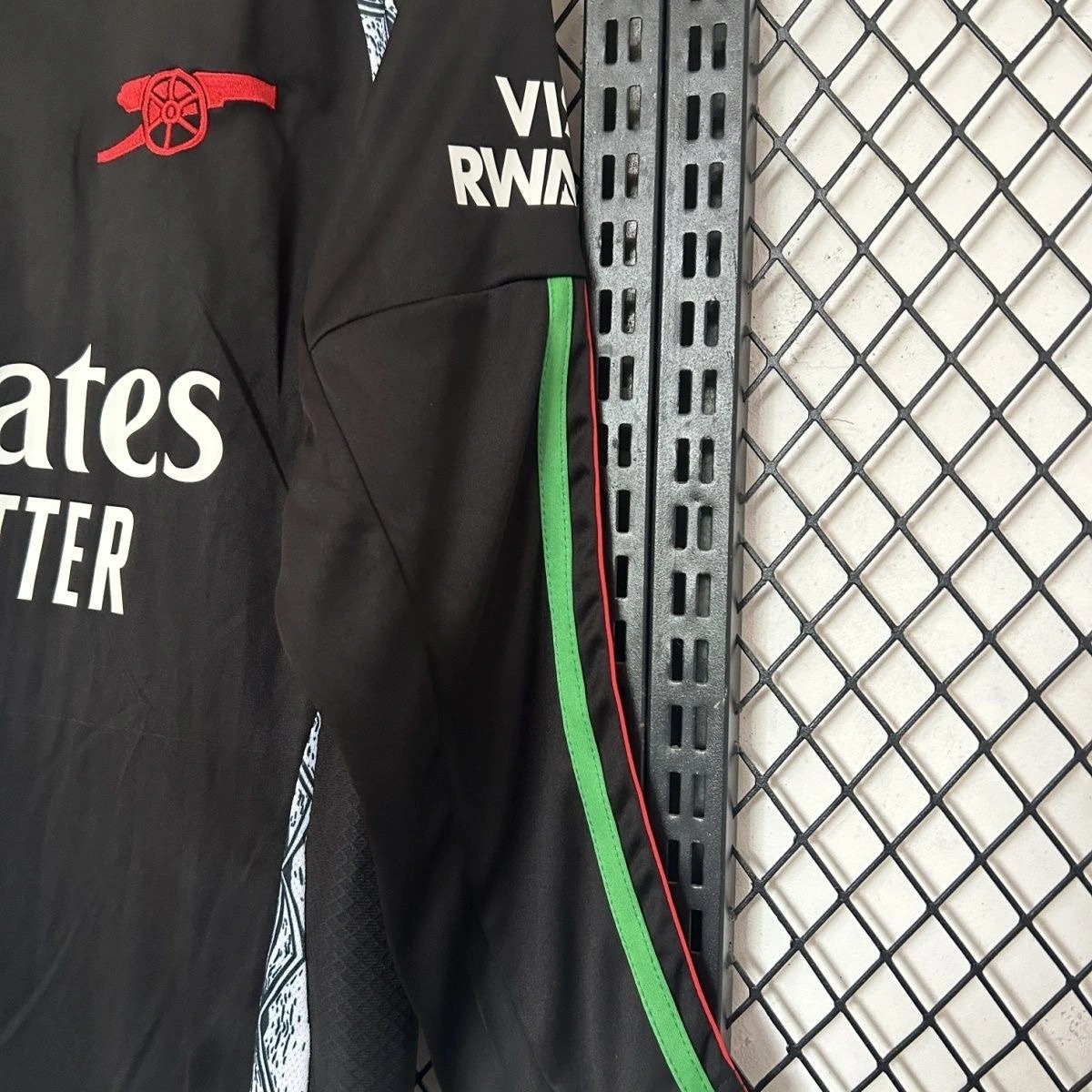 Arsenal Soccer Jersey Away Custom Long Sleeve Shirt 2024/25 - ujerseystore