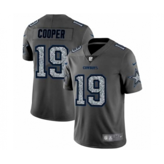 Men's Dallas Cowboys #19 Amari Cooper Limited Gray Static Fashion Limited Football Jersey - Ujersey