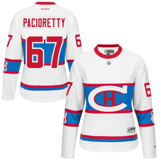 Women's Reebok Montreal Canadiens #67 Max Pacioretty Authentic White 2016 Winter Classic NHL Jersey - Ujersey