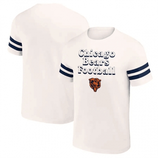 Men's Chicago Bears Cream X Darius Rucker Collection Vintage T Shirt - Ujersey