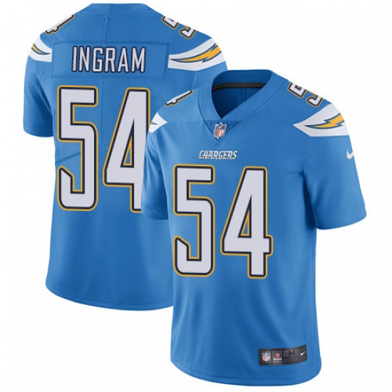 Youth Nike Los Angeles Chargers #54 Melvin Ingram Elite Electric Blue Alternate NFL Jersey - Ujersey