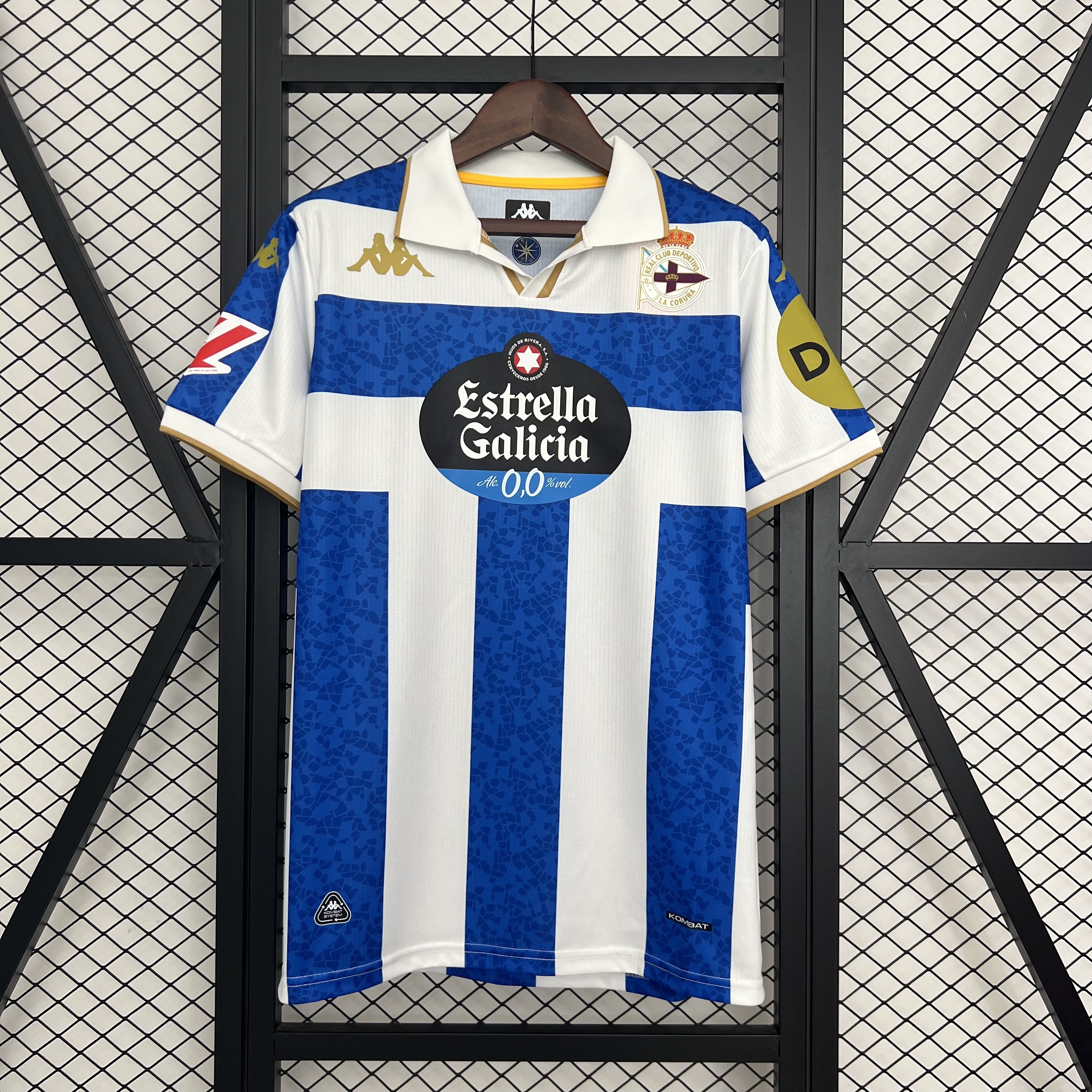 Deportivo La Coruña Soccer Jersey Home Custom Shirt 2025-26 - Ujersey