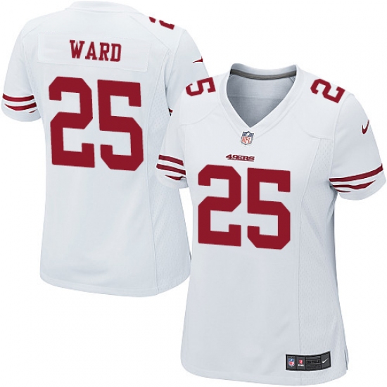 Women's Nike San Francisco 49ers #25 Jimmie Ward Game White NFL Jersey - Ujersey