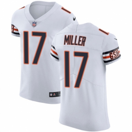 Men's Nike Chicago Bears #17 Anthony Miller White Vapor Untouchable Elite Player NFL Jersey - Ujersey