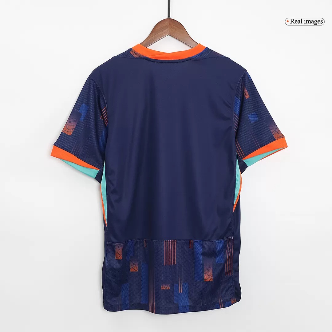 Netherlands Soccer Jersey Away Custom Shirt EURO 2024